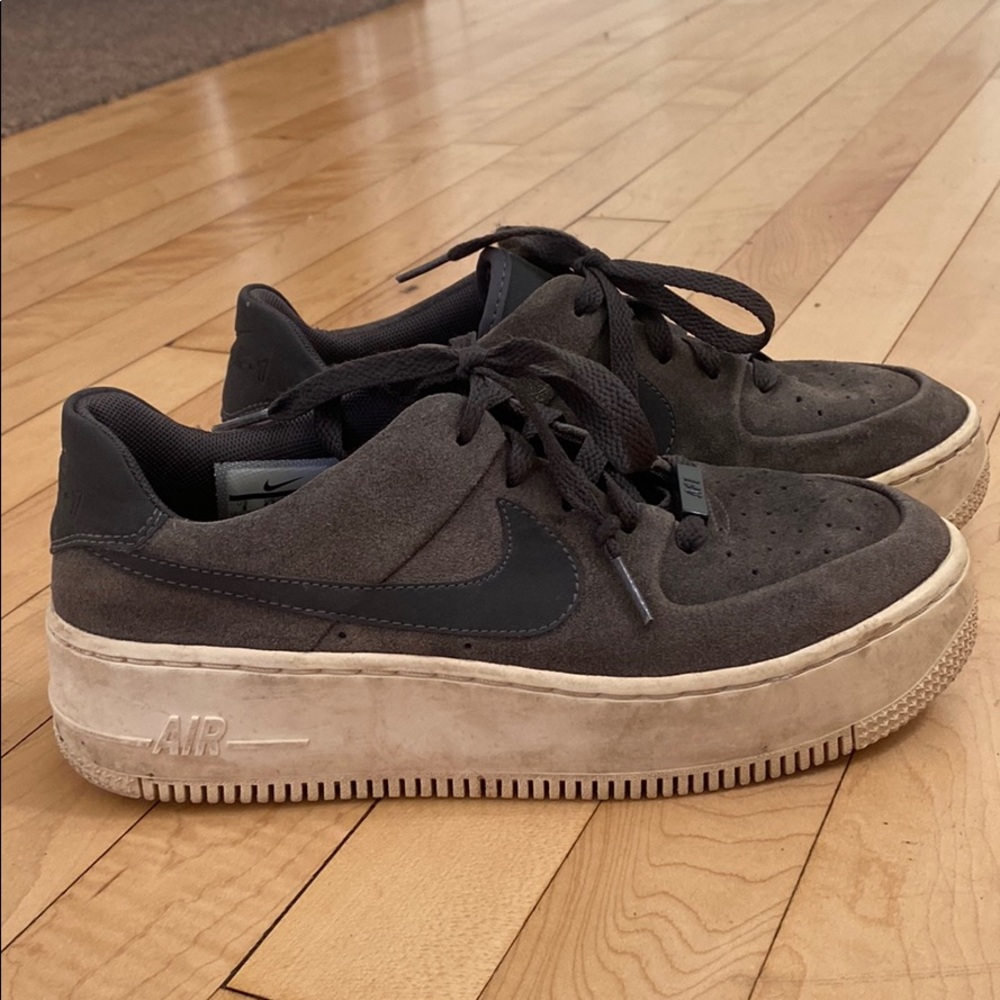 Dark grey Nike Air Force 1